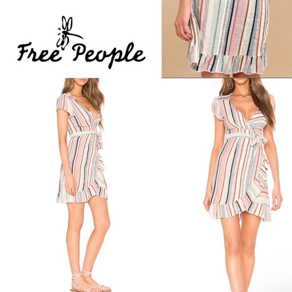 Free People wrap Dress